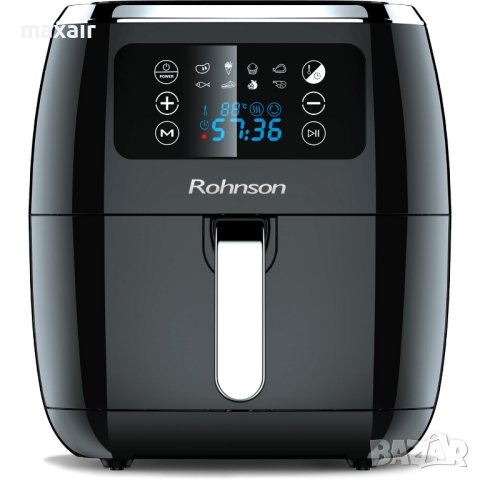 Фритюрник Rohnson Air Fryer R-2818 * Безплатна доставка * Гаранция 2 години, снимка 3 - Фритюрници - 41002095