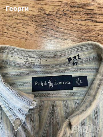 Мъжка риза Polo Ralph Lauren Размер L, снимка 5 - Ризи - 50151650
