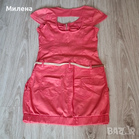 Дамска сатенена рокля - 38, снимка 7 - Рокли - 48306788