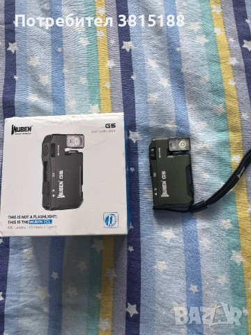 Фенер Wuben G5 EDC - 400 lm, различни цветове, снимка 2 - Оборудване и аксесоари за оръжия - 52621658