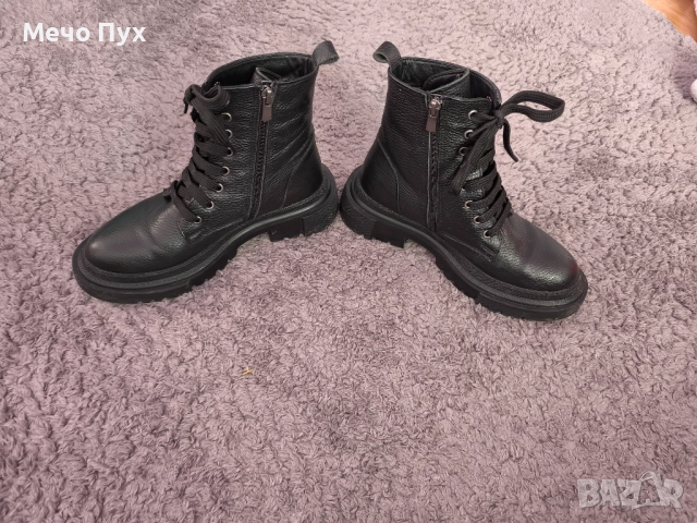 Дамски боти естествена кожа , снимка 3 - Дамски боти - 52400126