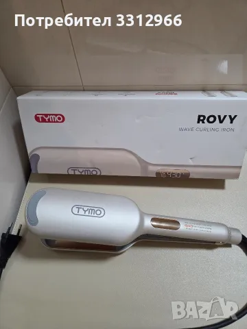 Чисто нова ретро преса за коса TYMO ROVY Wave Curling Iron
