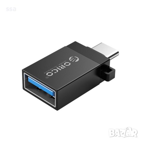 Orico Adapter OTG USB3.0 AF / Type-C (USB 3.0) Адаптер - CBT-UT01-BK, снимка 4 - USB кабели - 41289065