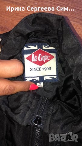 Детско яке lee Cooper не много дебело, снимка 10 - Детски якета и елеци - 31375529