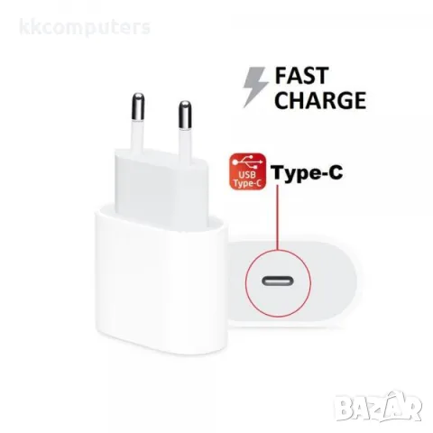 PREMIUM 20W Зрядно/Адаптер 220V PD A1692 5V 3A за iPhone Баркод : 455383