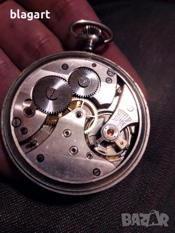 Джобен швейцарски часовник, снимка 2 - Антикварни и старинни предмети - 42653825