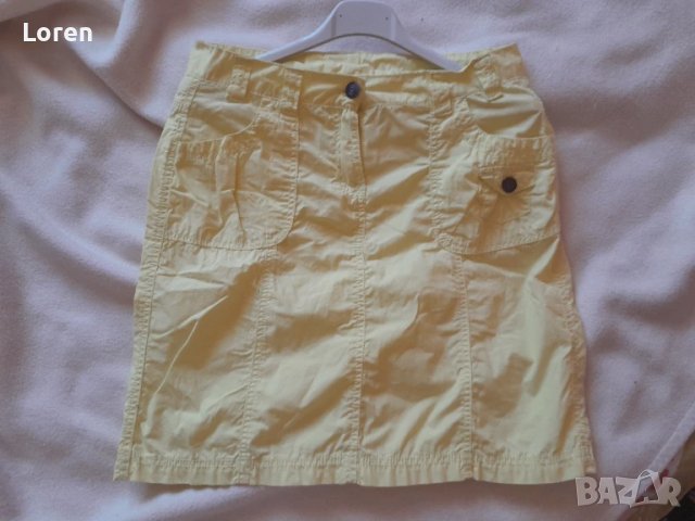 Като нова!Жълта поличка, снимка 2 - Детски рокли и поли - 51005163