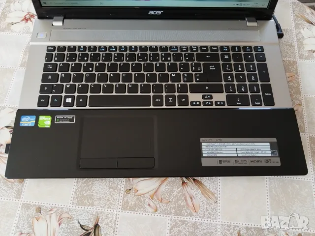 Лаптоп Acer Aspire V3-771G, снимка 5 - Лаптопи за дома - 55817193