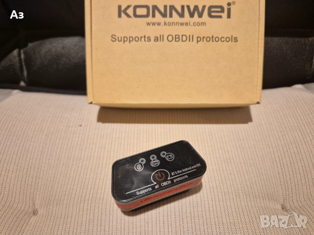 KONNWEI Bluetooth OBD2 адаптер за диагностика на автомобил блутут обд, снимка 3 - Аксесоари и консумативи - 52982570