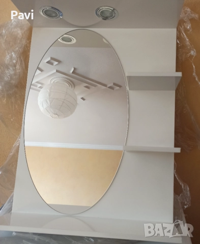 Шкаф за баня с осветление , снимка 3 - Шкафове - 52254806