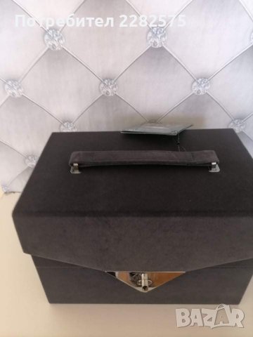 Луксозно кадифено куфарче с гримове , снимка 6 - Куфари - 38881805