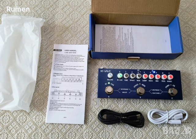 CUBE BABY BASS ефект за бас китара