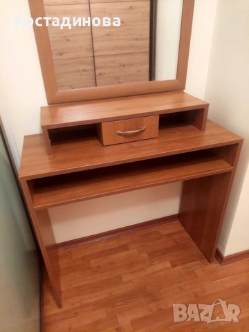 Тоалетка в цвят златен дъб (изработена по поръчка) , снимка 8 - Тоалетки - 53102355