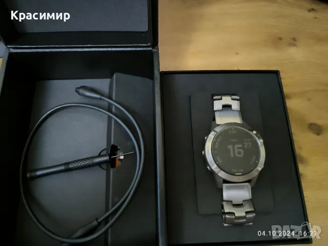 Продавам Garmin Fenix 6 sapphire! 
, снимка 6 - Смарт часовници - 47498137