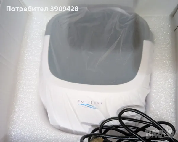 Kneeflow масажор за колене - топлинна терапия, инфрачервена светлина и масаж, снимка 6 - Спортна екипировка - 49157675