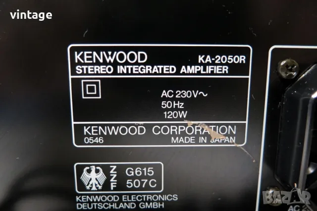 Kenwood KA-2050R, снимка 7 - Ресийвъри, усилватели, смесителни пултове - 56412631