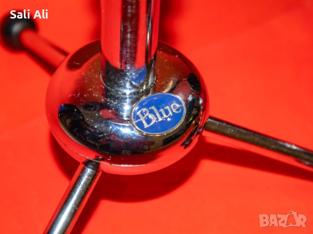 Logitech Blue Snowball бял USB кондензаторен микрофон запис стрийминг, снимка 4 - Микрофони - 51802405