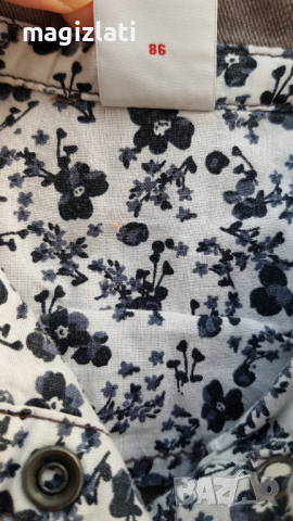 Дънкова рокля 12-18 месеца, снимка 3 - Бебешки рокли - 36243686