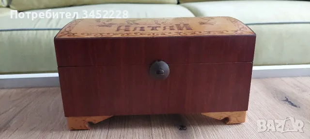 кутия дървена за колекционери отлична , снимка 2 - Антикварни и старинни предмети - 48451042