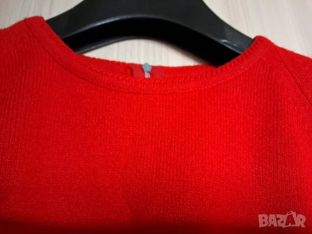 Дамска блуза къс ръкав трикотаж размер М, снимка 6 - Блузи с дълъг ръкав и пуловери - 50371313