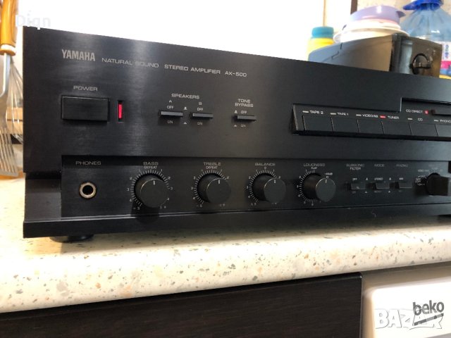 Yamaha AX-500, снимка 8 - Ресийвъри, усилватели, смесителни пултове - 40327934