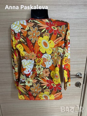 Цветна блузка, снимка 2 - Блузи с дълъг ръкав и пуловери - 34222172