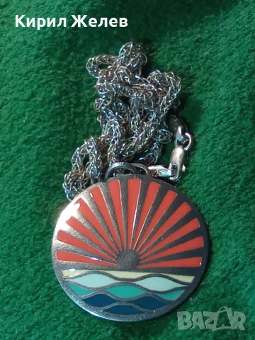 ZOLOTAS 2014 БУТИКОВ ЕМАЙЛИРАН СРЕБЪРЕН МЕДАЛЬОН СРЕБРО 925 ГЪРЦИЯ с СРЕБЪРЕН ЛАНЕЦ СРЕБРО 925 43777, снимка 17 - Колиета, медальони, синджири - 49427597