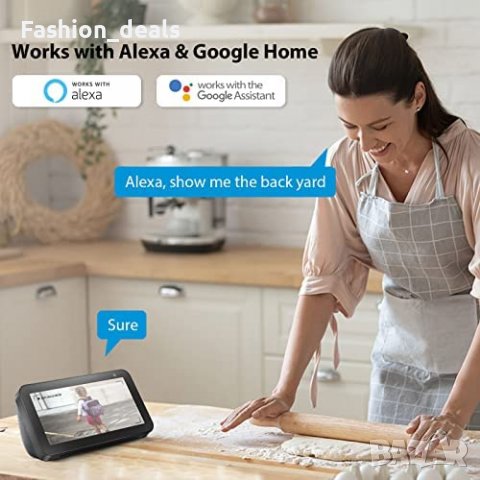 Нова Външна охранителна камера за домашно видеонаблюдение Двуканално аудио, снимка 4 - Комплекти за видеонаблюдение - 40059386