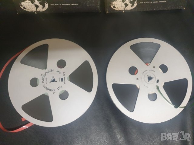 18см алуминиева магнетофонна ролка Ferrograph С ленти и кутии. , снимка 3 - Други музикални жанрове - 41972998