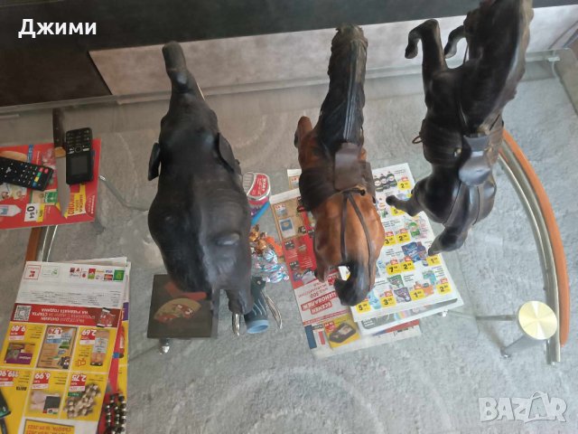 стари кожени статуетки, снимка 6 - Антикварни и старинни предмети - 42157585