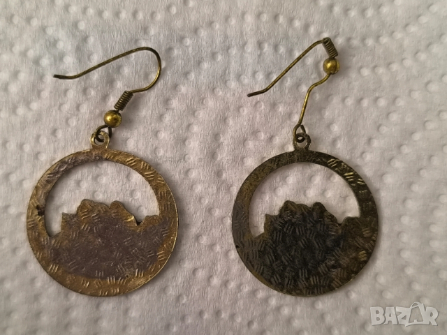 вносни обици вторите с емайл първите със седеф, снимка 4 - Обеци - 52854804