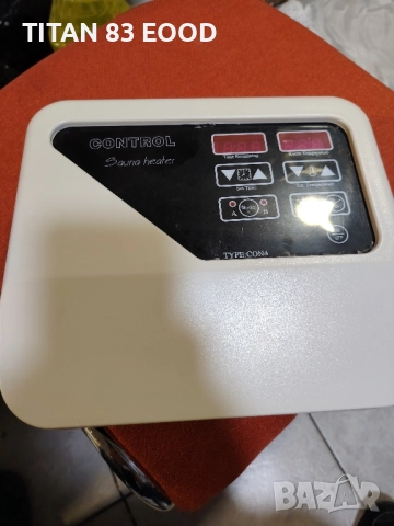 Дигитален контролер за сауна, 40-105C, 3-9KW, бял, снимка 3 - Друга електроника - 52280576