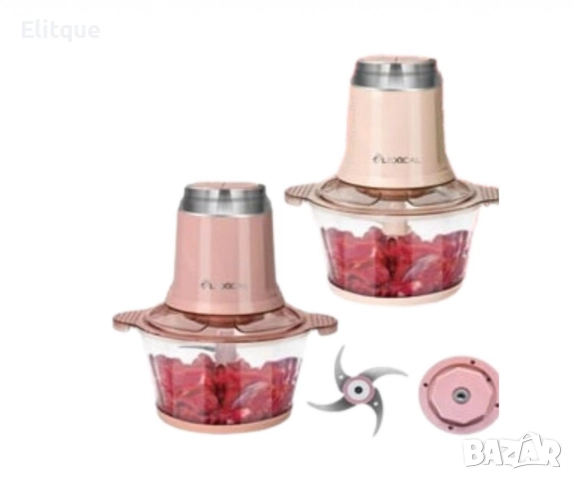 Кухненски чопър, 300W , 2L LCH-1909, снимка 3 - Чопъри и пасатори - 52841902