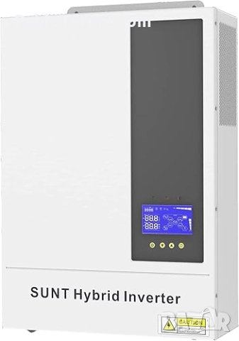 PMSUN MPPT 3.6kW 48V хибриден соларен инвертор - Максимален вход 500V PV - Изход AC220V с регулируем