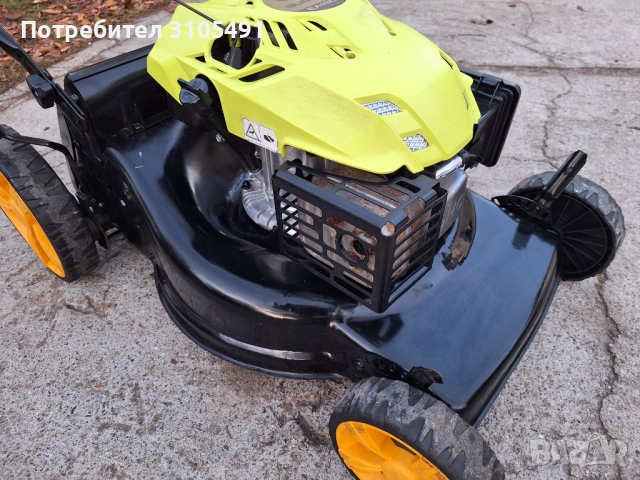 Косачка Husqvarna Subaru 5.5 к.с. 51см нож мулчираща големи гуми, снимка 16 - Градинска техника - 52238948