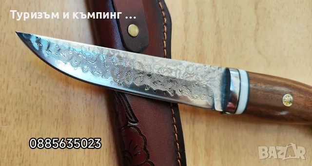 Ловни ножове / дамаска стомана , 2 модела /, снимка 12 - Ножове - 55905335
