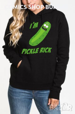 Суичър унисекс без цип RICK and MORTY, снимка 11 - Суичъри - 34690748