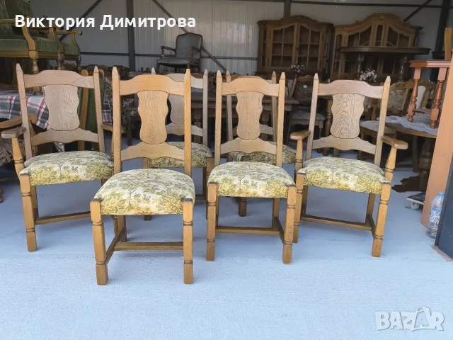 Комплект трапезария Рустик , снимка 3 - Маси - 55833799