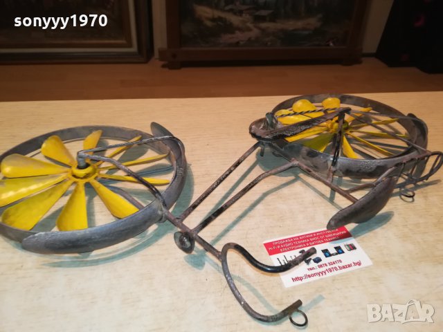 ВЯТЪРНО КОЛЕЛО ВНОС ГЕРМАНИЯ 1909211742, снимка 2 - Антикварни и старинни предмети - 34184752