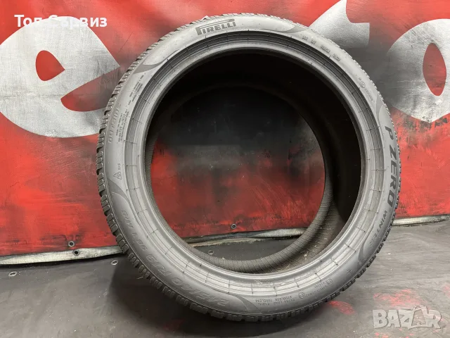 245 40 19, Зимна гума, Pirelli PZeroWinter, 1 брой, снимка 5 - Гуми и джанти - 56058356