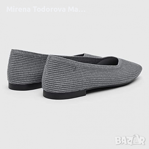 VIVAIA Margot Плетки с квадратни пръсти и V-образна кройка 41 номер, снимка 3 - Дамски елегантни обувки - 36195968