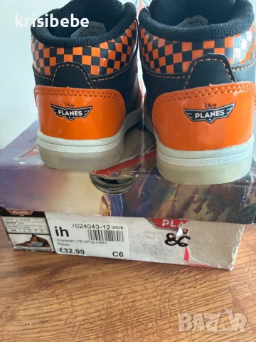 23,24 кецове с велкро Planes , снимка 3 - Детски боти и ботуши - 51019647