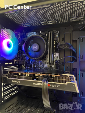 Геймърски компютър AMD Ryzen 5 5500, AMD RX 6600XT 8GB, 16GB Ram, снимка 3 - Геймърски - 52582355