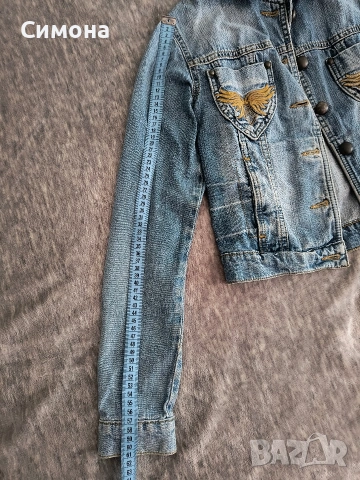 Дънково дамско яке My Promise, снимка 7 - Якета - 53522441