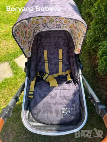 С ГАРАНЦИЯ Количка COSATTO giggle 3В1  natural trail, снимка 9 - Детски колички - 50159855