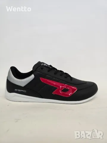 Мъжки маратонки черни, снимка 3 - Маратонки - 48864413