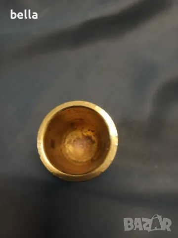 РЯДКО БРОНЗОВО ХАВАНЧЕ ГРАВИРОНО,ИНИЦИАЛИ ДР , снимка 3 - Антикварни и старинни предмети - 49244314