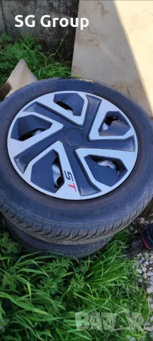 4 бр. Гуми с джанти 175/65R14 за Smart Forfour