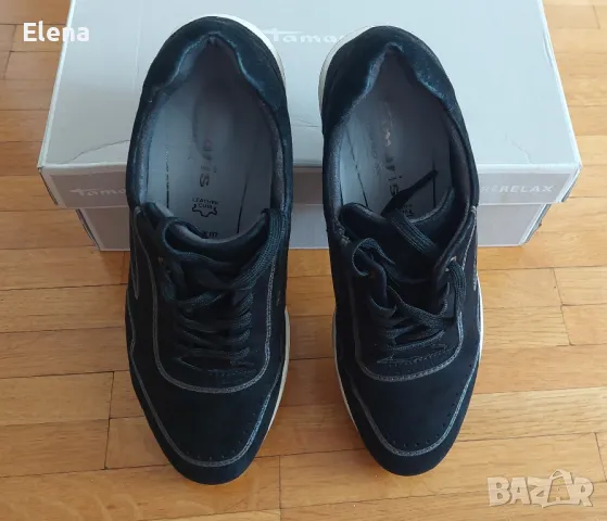 Tamaris дамски обувки (№37), естествена кожа, като нови, снимка 2 - Маратонки - 49631609