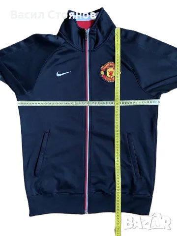 Манчестър Юнайтед / Manchester UTD 2012-13 Nike Track Jacket - размер S , снимка 7 - Фен артикули - 50822545